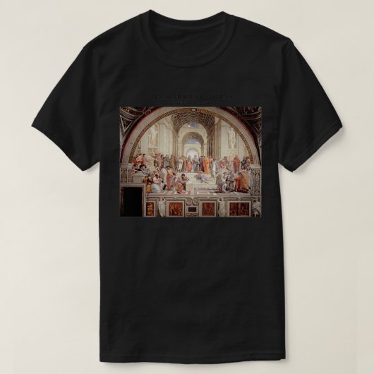 School van Athene 2 T-shirt (Design voorkant)