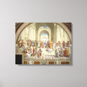 School van Athene Canvas Afdruk