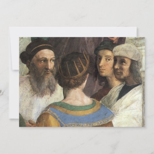 School van Athene door Raphael,  renaissance (Voorkant)