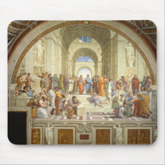 School van Athene Fresco door Raffaello Sanzio Muismat