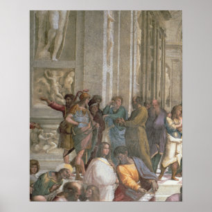 School van Athene van de Stanza della Poster