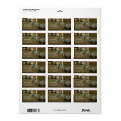 SCHOOL VAN DANS/BALLERINA BALLET DANCER IN BLAUW ETIKET (Full Sheet)