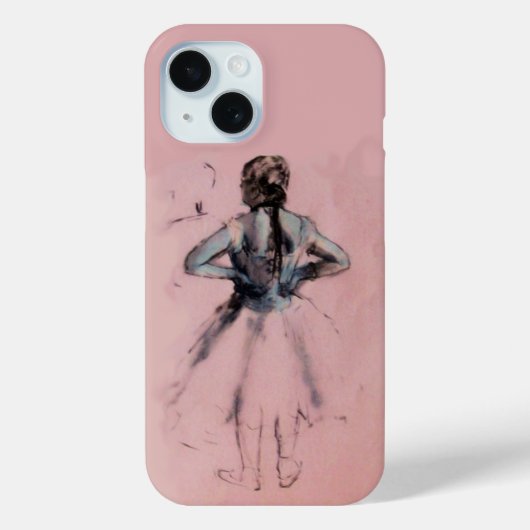 SCHOOL VAN DANS , BALLERINA BALLET DANCER IN PINK Case-Mate iPhone CASE (Achterkant)