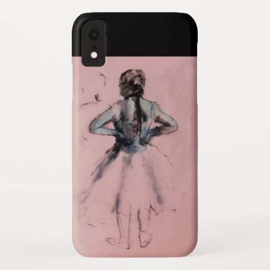 SCHOOL VAN DANS/BALLERINA BALLET DANCER MONOGRAM Case-Mate iPhone CASE (Achterkant)