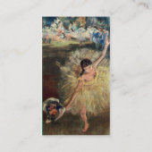 SCHOOL VAN DANS/BALLERINA BALLET DANCER VISITEKAARTJE (Achterkant)