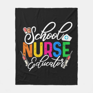 School Verpleegkundige Opvoeder Verpleegkunde Lera Fleece Deken