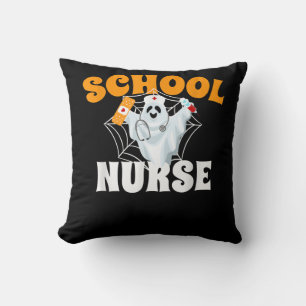 School Verpleegster Grappig Halloween kostuum Scha Kussen