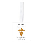 School Veterinary White Coat Ceremony Kubus Ornament (Voorkant)