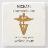 School Veterinary White Coat Ceremony Stenen Onderzetter (Voorkant)