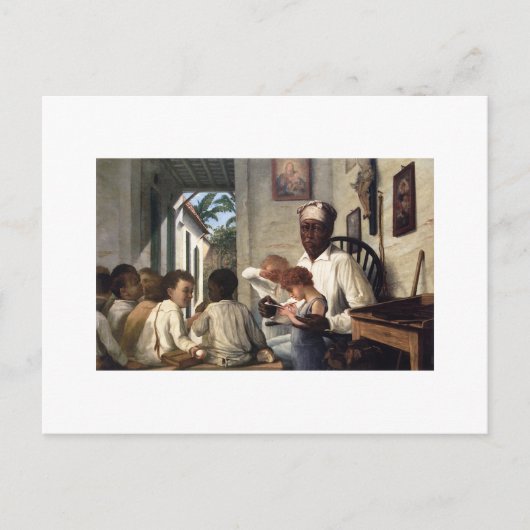 School voor Master Rafael Cordero Briefkaart (Voorkant)