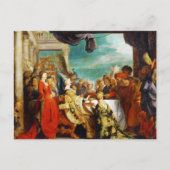 School voor Rubens - Alboin en Rosamunde Peter Pau Briefkaart (Voorkant)