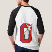 School voor Sarcasm Baseball T-shirt (Achterkant)