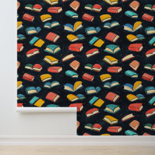 School Wall Decor Met Boek Notitieboek Copyboek Behang