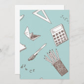 School-Wiskunde Kaart (Voorkant / Achterkant)