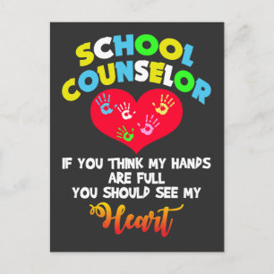 Schooladviseur Full Heart Appreciation Cadeauidee Briefkaart