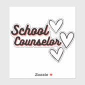 Schooladviseur met drie kunsten sticker (Vel)