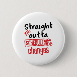 Schooladviseur rechtstreeks wijzigingen in schema ronde button 5,7 cm