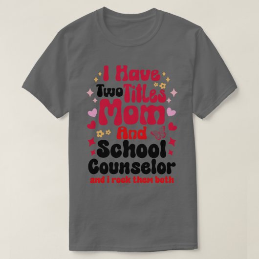 Schooladviseur T-shirt (Design voorkant)