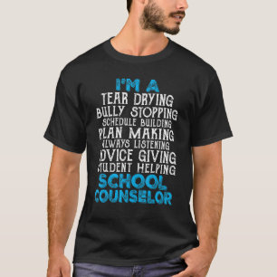 Schooladviseur Tear Droog Bulletin Stopping Women T-shirt