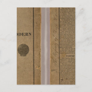 Schoolatlas met moderne geografie briefkaart