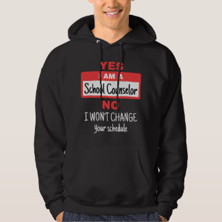 Schoolbegeleider Funny Waardering Wijziging Schema Hoodie