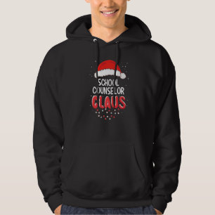 Schoolbegeleider Kerstman Kerst Matching Co Hoodie
