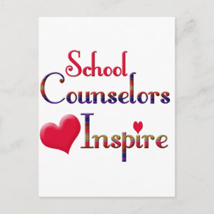 Schoolbegeleiders inspireren briefkaart