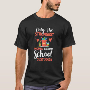 Schoolbewaarder Janitor Apprecieste prijsopgave T-shirt