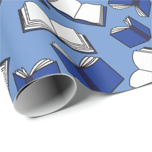 Schoolbibliothecaris Leraar Boekenwurm Bibliotheek Cadeaupapier