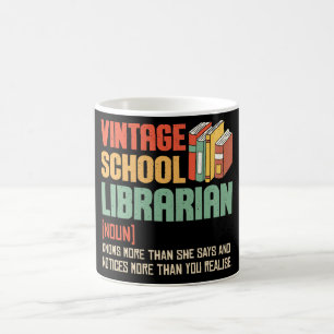 Schoolbibliothecaris Uitspraak Grappig Koffiemok