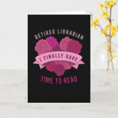 Schoolbibliotheek Funny Gift for Remoe Librarian Kaart (Gele Bloem)