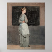 schoolbord | Winslow Homer Poster (Voorkant)