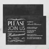  schoolbordpensioenpartij kaart (Voorkant / Achterkant)