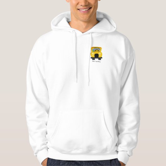 Schoolbus 2 (aanpasbaar) hoodie (Voorkant)