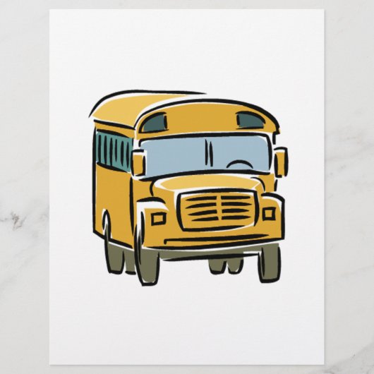 Schoolbus 2 flyer (Voorkant)