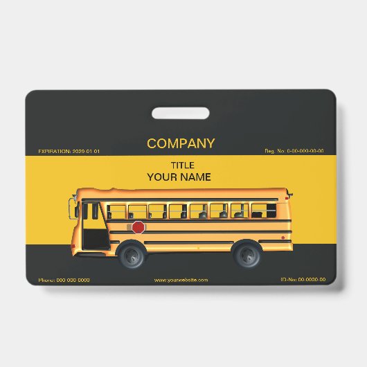 Schoolbus Badge (Voorkant)