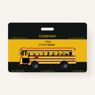 Schoolbus Badge