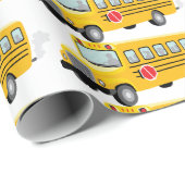 Schoolbus Cadeaupapier (Rol Hoek)