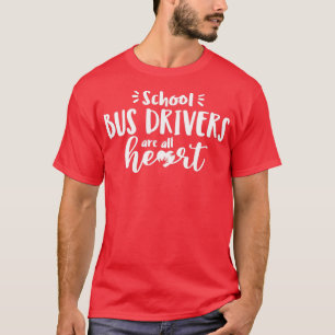 Schoolbus-chauffeur weer naar school t-shirt