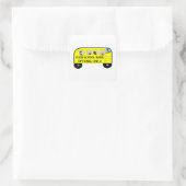 SCHOOLBUS - een Your School product - sticker (Tas)