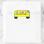 SCHOOLBUS - een Your School product - sticker (Tas)