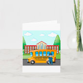 Schoolbus en -chauffeur kaart