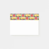 Schoolbus en stopteken post-it® notes (Voorkant)