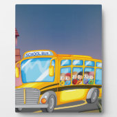 Schoolbus Fotoplaat (Voorkant)