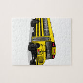 Schoolbus Legpuzzel (Horizontaal)