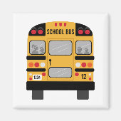 Schoolbus Magneet (Voorkant)