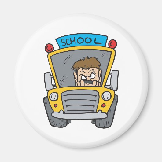 Schoolbus Magneet (Voorkant)
