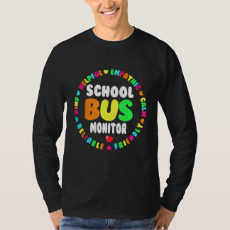 Schoolbus Monitor Squad Back-to-School Matching G T-shirt
