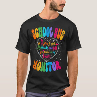Schoolbus Monitor Squad Back-to-School Matching G T-shirt