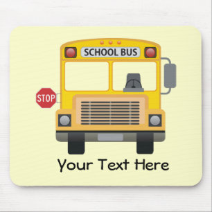 schoolbus muismat